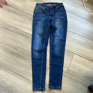 SM249 SHEIN high waisted skinny jeans
